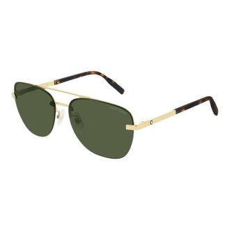 Montblanc MB0056S 002 Gold/Green