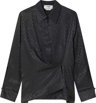 Fendi Mujer, Blusas y Camisas, Marr&oacute;n, Talla: S