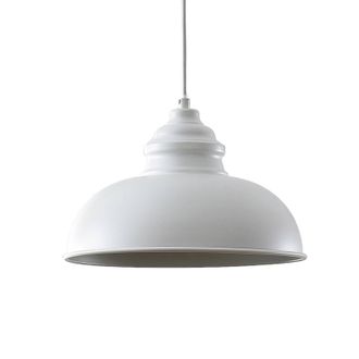 Lindby L&aacute;mpara Colgante cliona En Blanco De Metal - Lindby