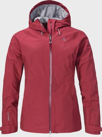 Sch&ouml;ffel Outdoorjacke SCH&Ouml;FFEL Jacket Style Mauku WMS, Damen, Gr. 38, rot (3750, rot), Oberstoff: 100% Polyester; (Membran: Polyester); Futter: 100% Polyester,