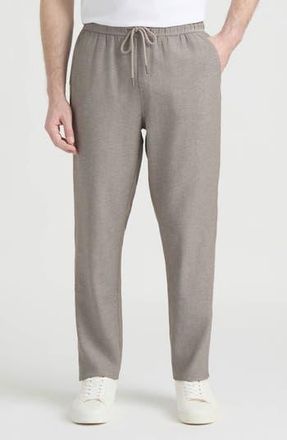 Hunter Grotto Cotton & Linen Blend Pants in Model at Nordstrom Rack, Size Large