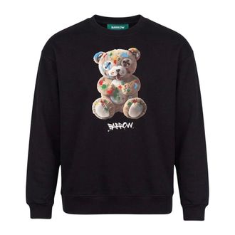 Barrow Felpa Girocollo - - Sweatshirts & Hoodies - Uomo - Nero - XS