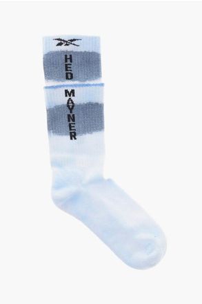 Hed Mayner REEBOK Tie-Dye Effect Cotton Socks With Contrasting Logo size S/M