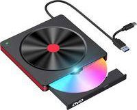 OEM Lettore Dvd Esterno Usb - Lettore Dvd Portatile Per Laptop E Pc Desktop. Compatibile Con Laptop, Pc Desktop E Computer Desktop Supporta Windows 10/8/7