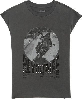 Zadig&Voltaire Cloe hc Photo Moto Strass