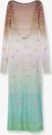Missoni Multicolor Long Cover Up Dress - MISSONI - gender_Woman
