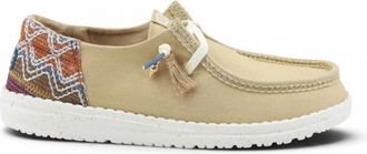 Hey Dude Sailor Schoenen - Dames - Veterschoenen - Beige - 39 EU - Schoenen