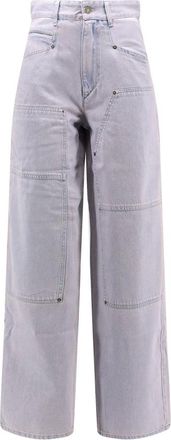 Isabel Marant Dames, Jeans, Blauw, Maat: 2XS Katoen