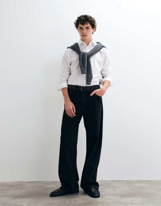 Jack & Jones camicia slim elegante bianca-Bianco