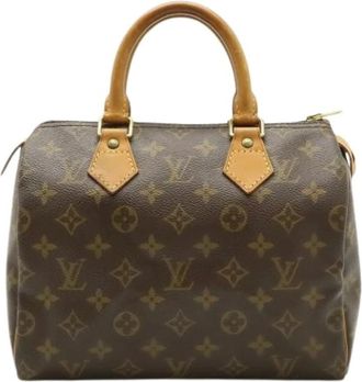 Louis Vuitton Pre-owned Monogram Handbag - Dames - Vintage Handtas - Bruin - ONE Size - Vintage