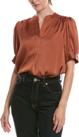 Anne Klein Y Neck Top