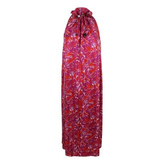 Max Mara Silk Dress - female - Max Mara - Maxi Dresses - Pink - M - Dresses