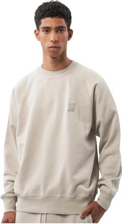Filling Pieces Sweatshirt Lux Cool Grey - Heren - Sweatshirts - Grijs - XL - Katoen - Hoodies & sweatvesten