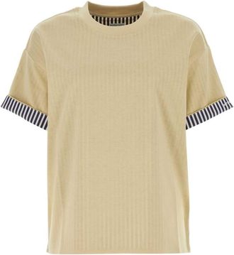 Bottega Veneta Yellow Cotton T-shirt