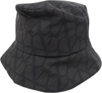Valentino Pre-owned Garavani Hat - Heren - Vintage Accessoires - Zwart - ONE Size - Vintage
