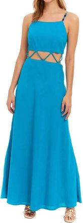 Allison New York Orie Maxi Dress In Aqua