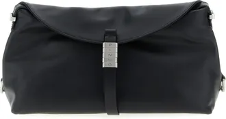 Pinko Black Goatskin Shoulder Womens Bag