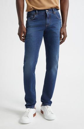 Dolce & Gabbana Skinny Jeans in Variante Abbinata at Nordstrom, Size 38 Us