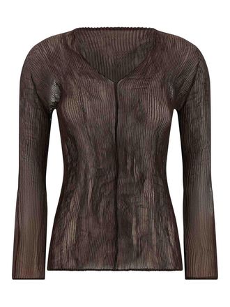 Issey Miyake Chiffon Twist 1 Top