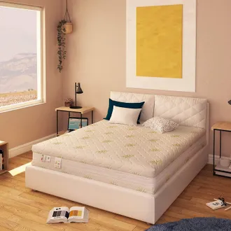 Baldiflex Baldiflex - Materasso Memory Foam 4 Strati Alto 23 Cm Super Top Singolo Misura 80x190 Cm