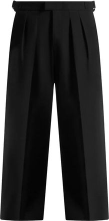 Mani&egrave;re De Voir Pantaloni sartoriali Pierre con pieghe - Nero