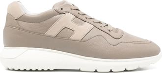 Hogan Interactive&sup3; sneakers - men - Rubber/Calf Leather/Fabric/Calf Leather - 8 - Neutrals