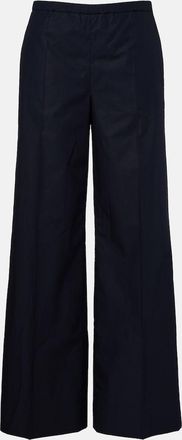 Moncler Cotton wide-leg pants