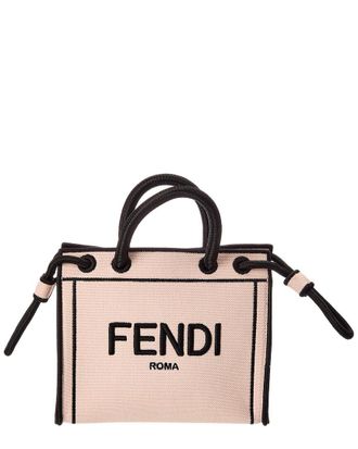 Fendi Fendi Roma Mini Canvas Tote (Authentic Pre-Loved)