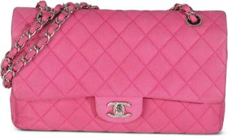 Chanel Borsa a spalla Double Flap media 2013-2015 - Rosa