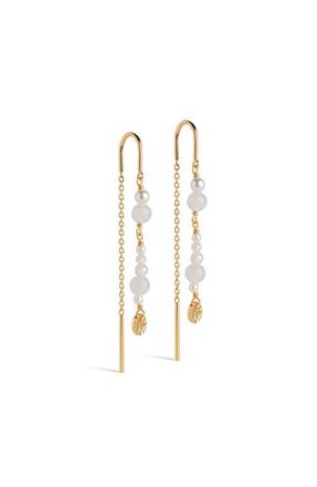 Enamel Copenhagen Sofia Earring in White And Pearls at Nordstrom