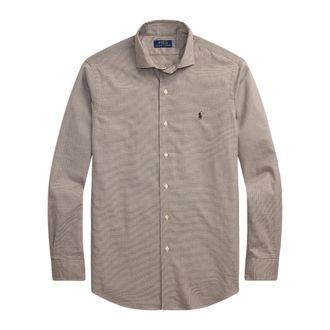 Ralph Lauren Hemd - Heren - Casual Overhemden - Bruin - L - Overhemden