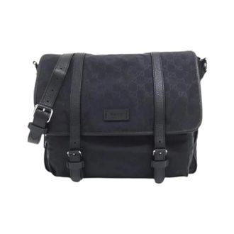 Gucci Pre-owned Cross Body Bags, female, Black, Size: ONE SIZE Pre-owned Vintage Shoulder Bag