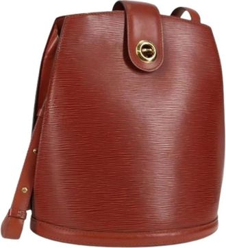Louis Vuitton Pre-owned Bucket Bags, female, Brown, Size: ONE SIZE Pre-owned Bucket Bag