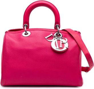 Dior Borsa a tracolla Diorissimo media in pelle 2013 - Rosa