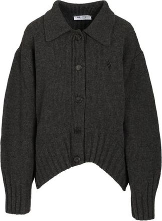 The Attico Cardigans - Dames - Vesten - Grijs - M - Truien & Vesten