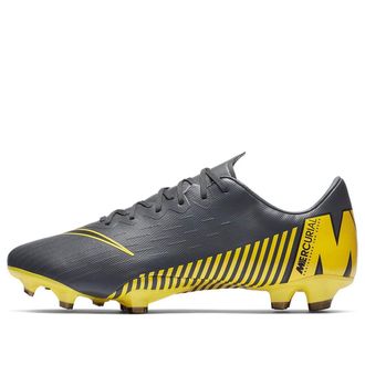 Nike Mercurial Vapor 12 Pro FG Dark Grey Yellow AH7382-070