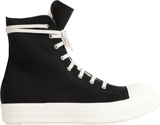Rick Owens Temple Sneaks in 13oz Overdyed Denim