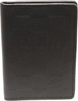 Louis Vuitton Pre-owned Wallets, male, Black, Size: ONE SIZE Pre-owned Leather wallets