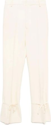 Rokh Pantaloni svasati slim - Toni neutri