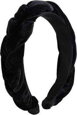 Life of Bulu velvet haarband zwart