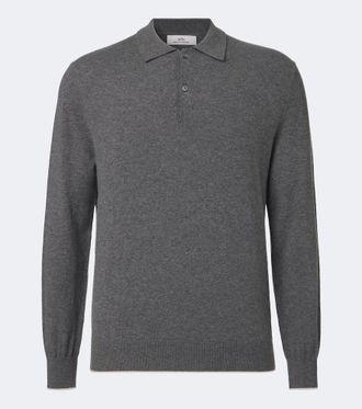 arch4 Mr Swansea cashmere polo sweater