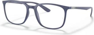 Ray-Ban Rx 7199 Geometrisch montuur - unisex - Brillen - Blauw - 54 MM - Accessoires