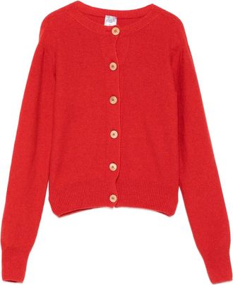 BASERANGE Button-front Cashmere Cardigan