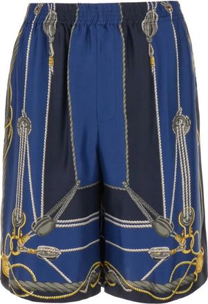 Versace Casual Shorts - Heren - Korte Broeken - Blauw - M - Korte Broeken