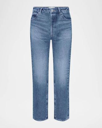 Frame Denim The Essential Straight-Leg Jeans