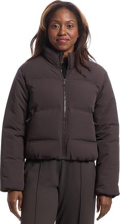 Travis Mathew Moontide Bonded Jack Womens Coat Coffee Grounds : 2XL, Elastane/Polyester
