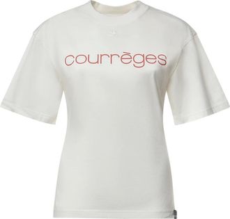 Courr&egrave;ges Mujer, Camisetas, Blanco, Talla: XS