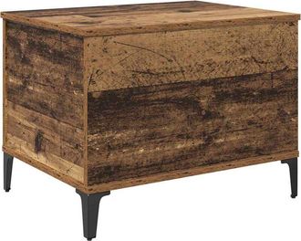 vidaXL Mesa De Caf&eacute; Madera Envejecida 60 X 44,5 X 45 Cm Vidaxl