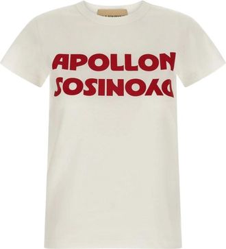 Valentino Garavani T-Shirt - Dames - T-shirts - Wit - XS - Nylon - Tops