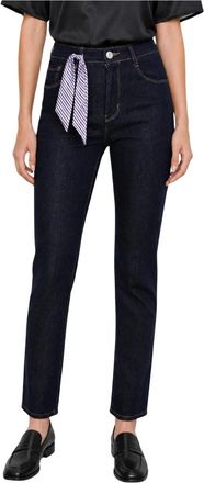 Kocca Jeans, Dames, Blauw, M, Denim, Rechte Pijpen Jeans